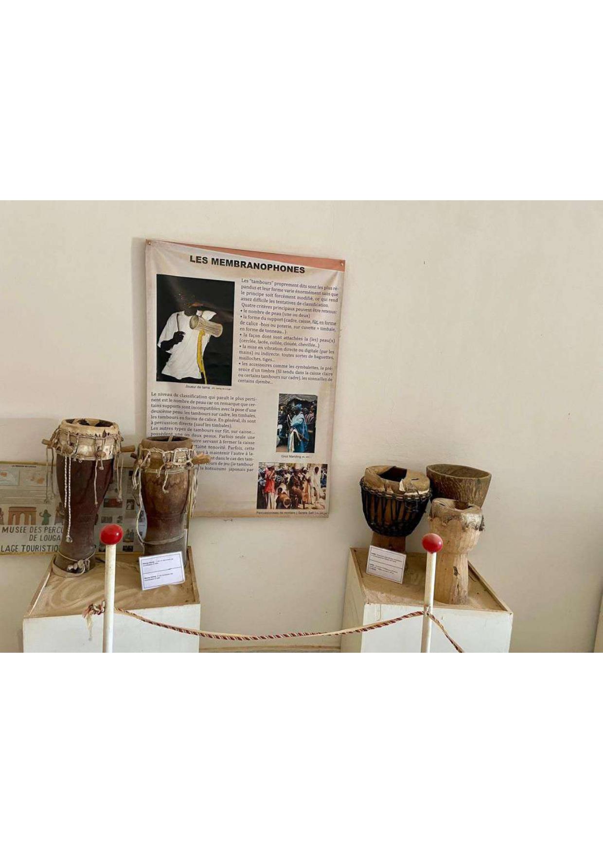 Progetto di Restauro del Museo delle Percussioni del Villaggio FESFOP a Louga, Senegal