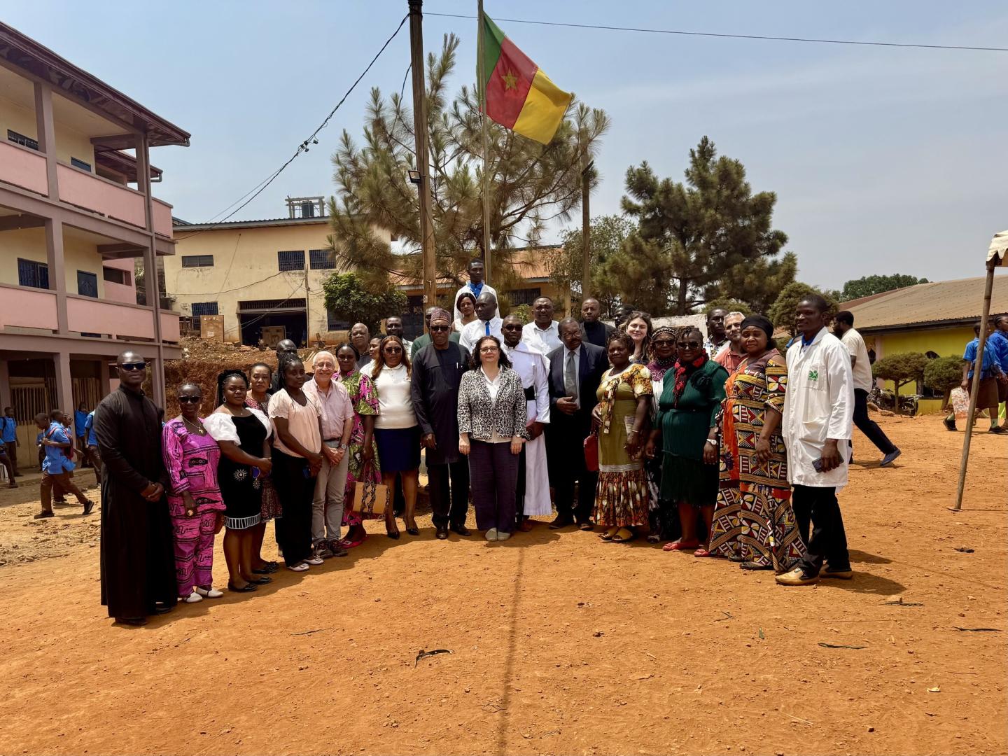 Delegazione del Ministero dell’Interno italiano in visita al progetto MSP nella Regione Ovest del Camerun.