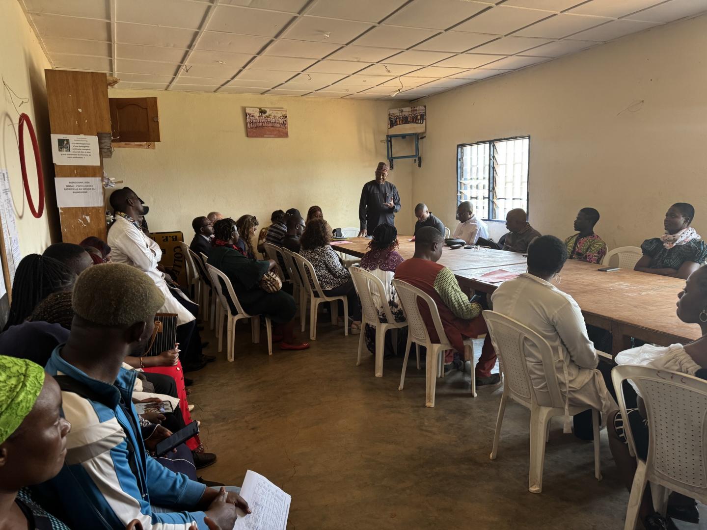 Delegazione del Ministero dell’Interno italiano in visita al progetto MSP nella Regione Ovest del Camerun.